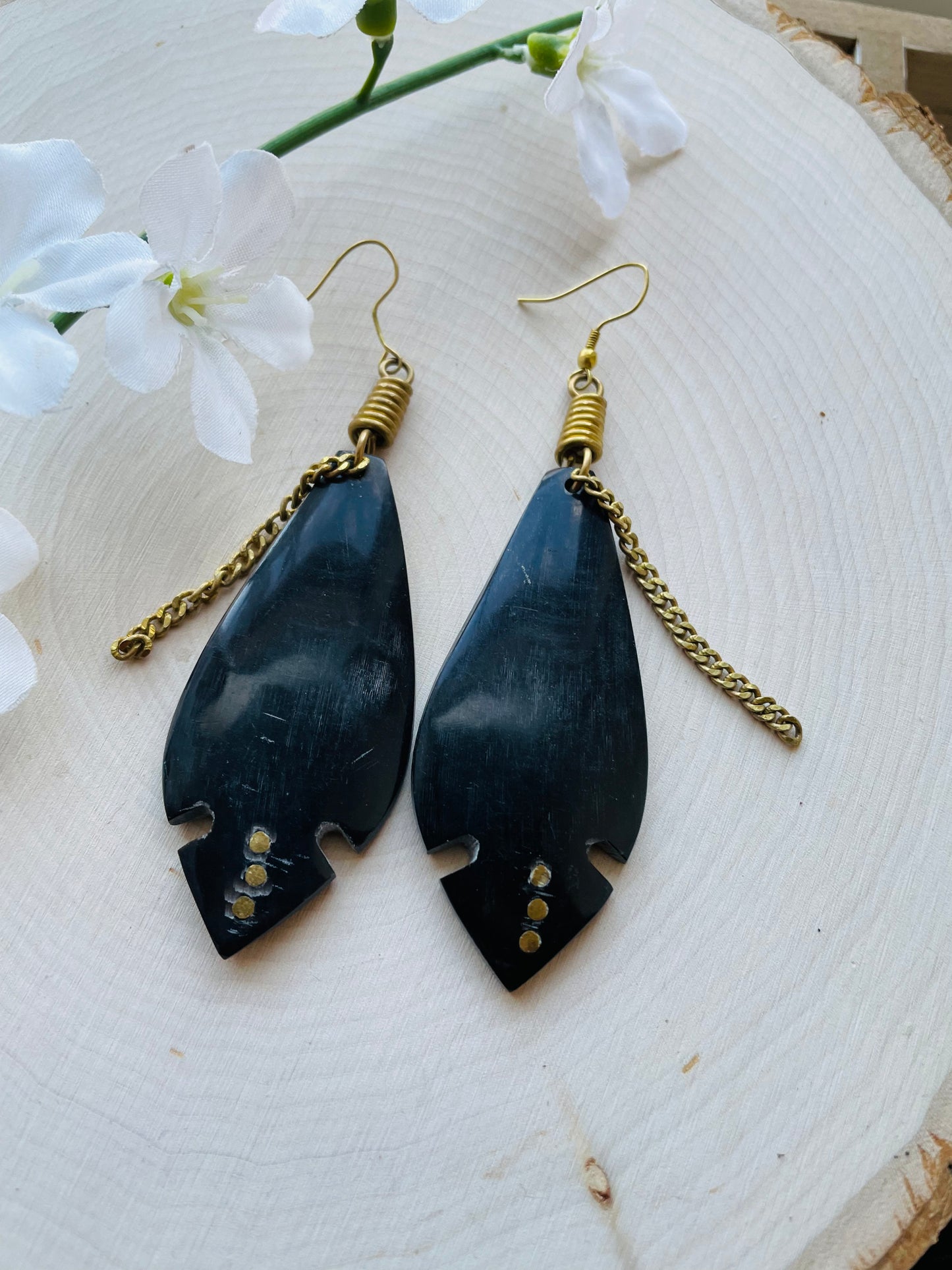 Asmara Earrings- Dark - Clearance