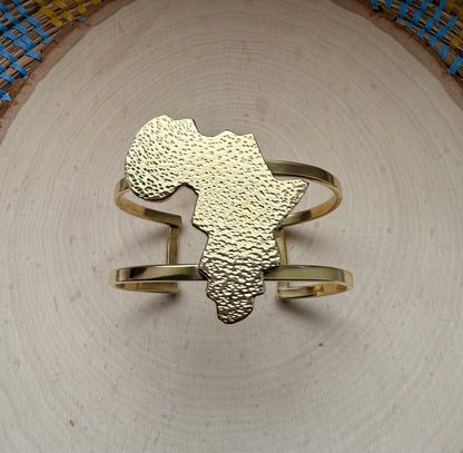 Africa Brass 3/4 cuff Bracelet