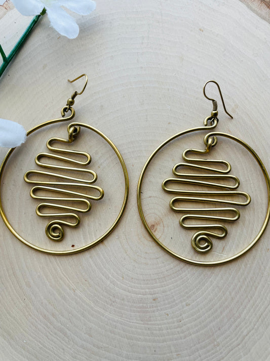 Regal Golden Hoops