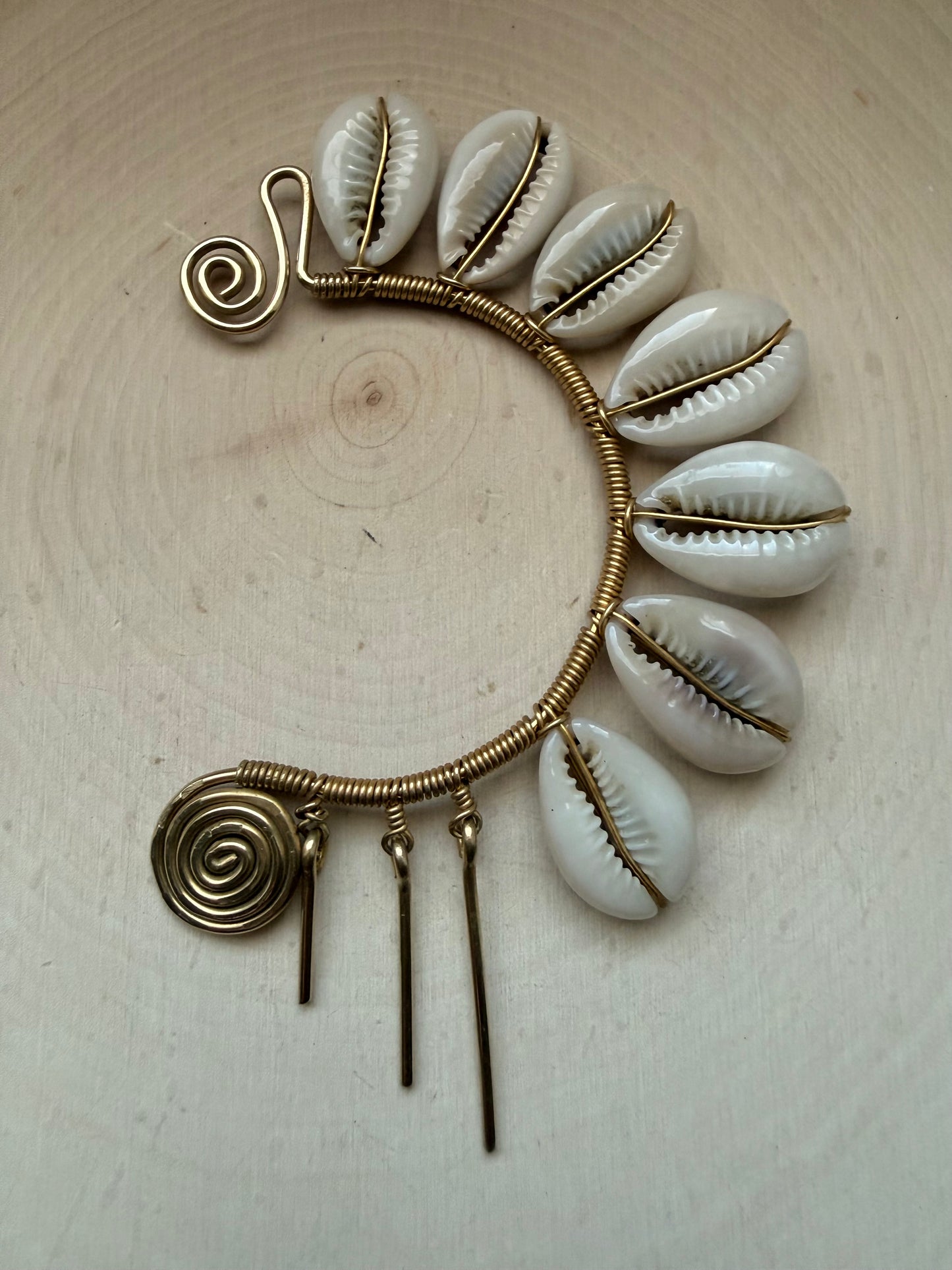 Dakar Cowrie Ear Cuff