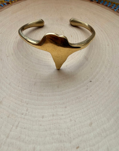 African Outline bracelet- Slightly Adjustable