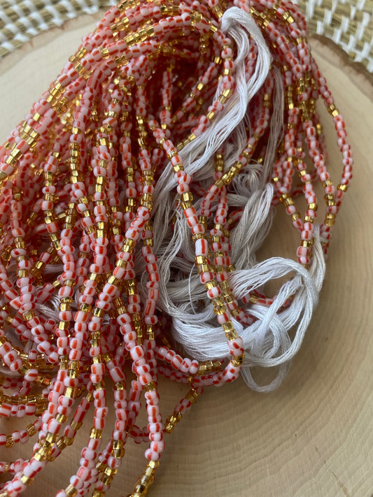 Candy cane smaller beads
