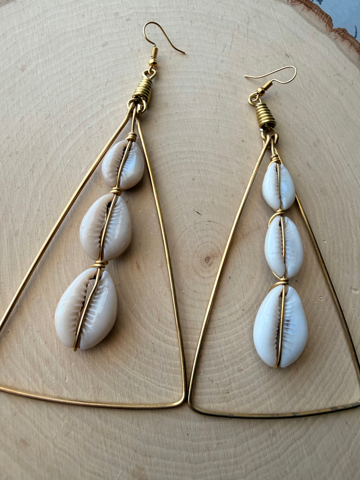 Djnenne Triangle Cage Earrings