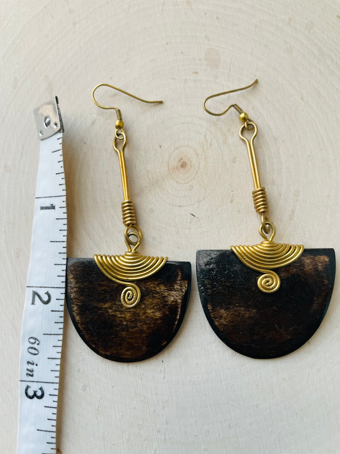 Brown Pharaoh Earrings