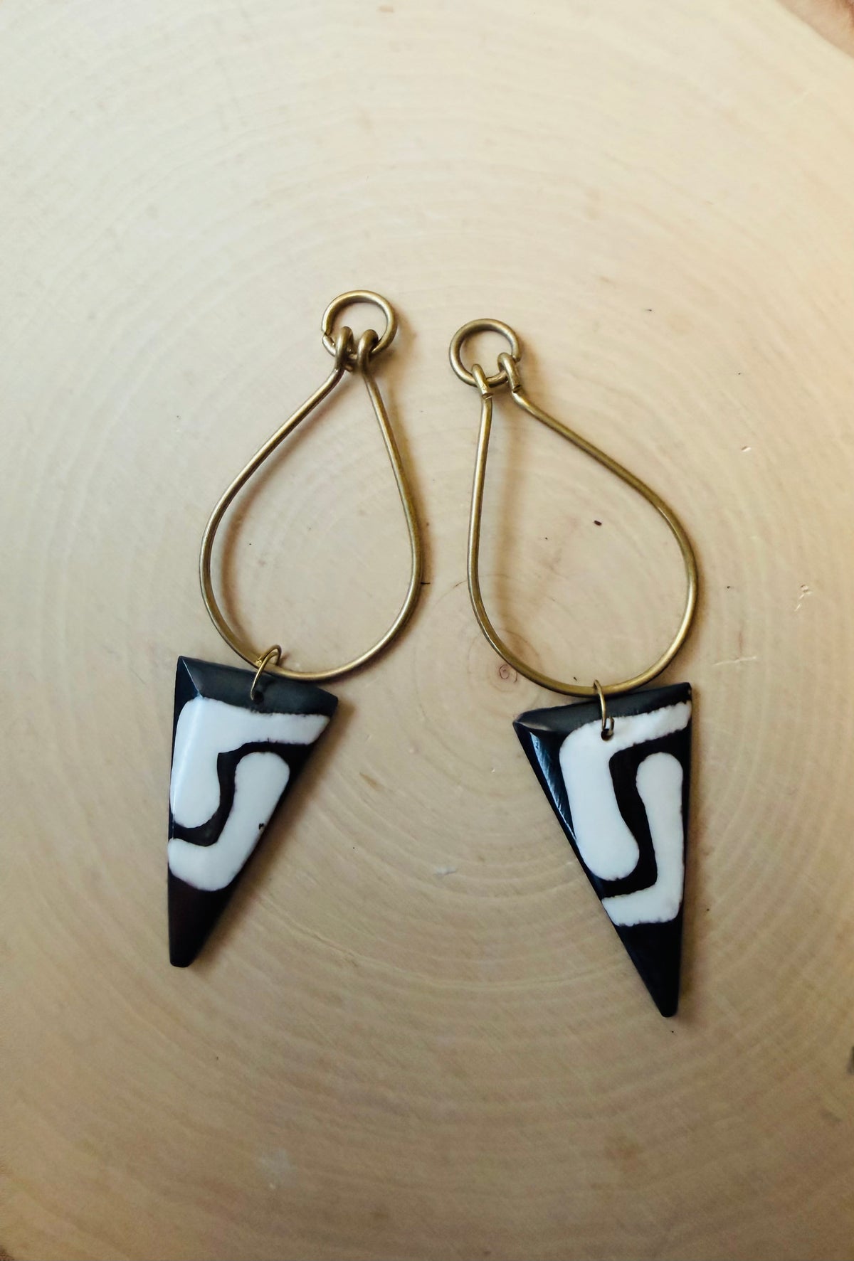 Baltic drop earrings